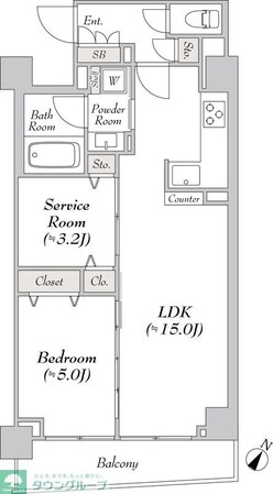 ルミーク文京千石の物件間取画像
